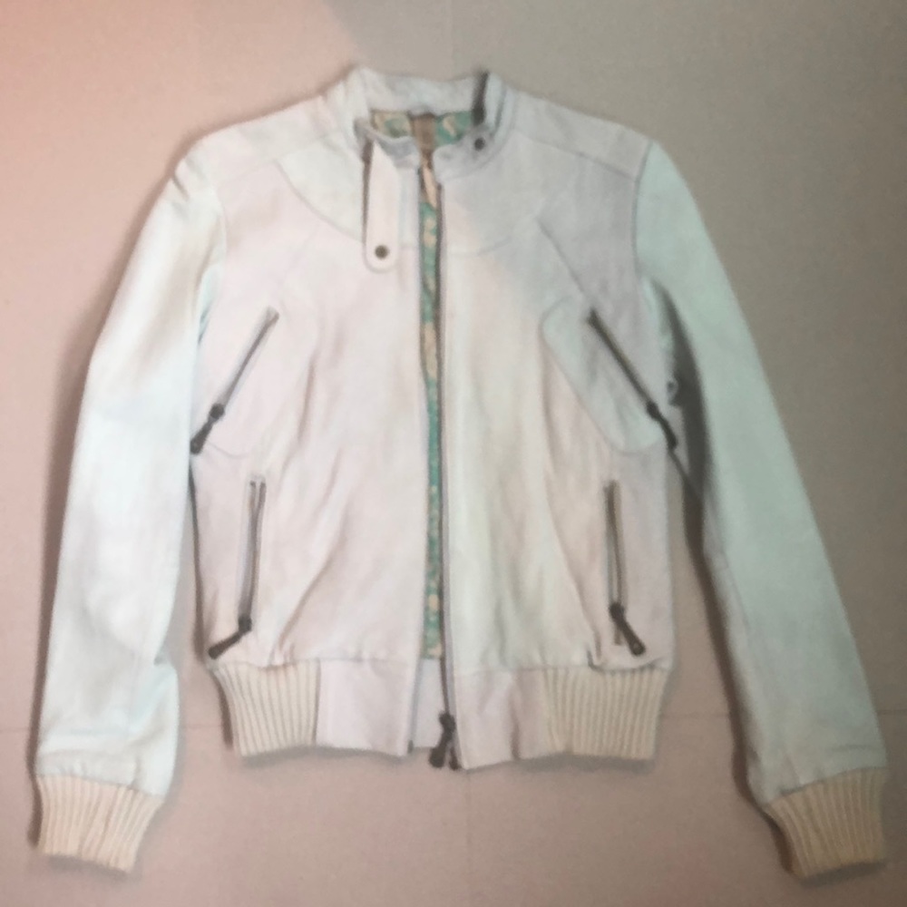 DOMA leather bomber jacket - Picture 3 of 5